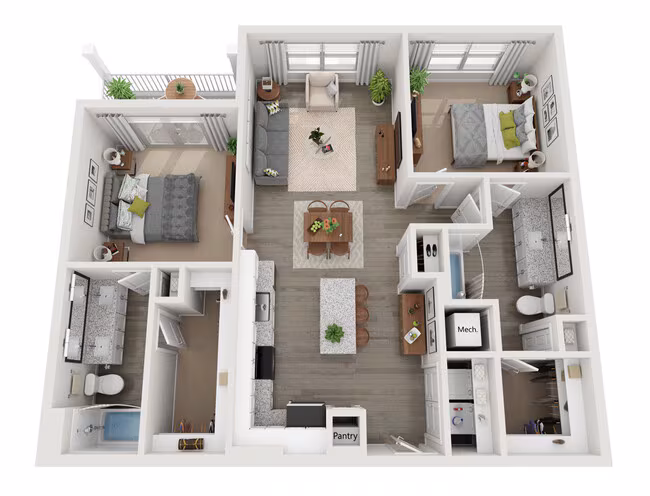 Unit 5212 5212 floor plan